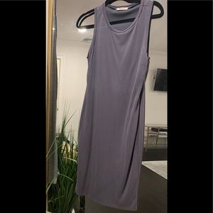 Midi dress- dark grey- Size XL per tag but can fit M